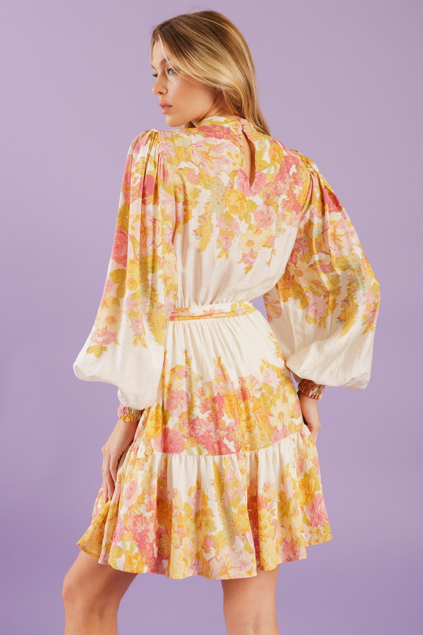 GO GET IT PINK WOVEN MINI DRESS Flying Tomato